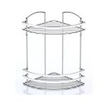 Tekno-Tel Tekno Tel Lm-008 2 Katlı Köşelik Banyo Rafı Şampuanlık Krom Çok Renkli