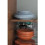 Tekno-tel Teknotel Dolap İçi Organizer Kanguru Raf Mat Siyah SF074