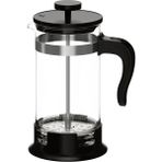 Tekno Trust 1 - 1,99 L Upphetta Isıya Dayanıklı French Press Cam Demlik 1 Lt 22 cm Paslanmaz Çelik Cam - Ahşap Rengi - 0