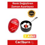 Tekno Trust 1-5 Özel Üretim Zaman Ayarlı Haşlama Dereceli Renk Değiştiren Yumurta Pişirme Zamanlayıcı 2 Adet It - Bakır