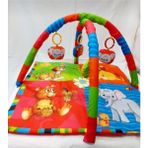 Tekno Trust 1+ Yaş Bebek Eğitici Oyun Aktivite Halısı 75X75 Polyester Kırmızı - 0,60 x 19 x 29 cm