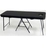 Tekno Trust 180 cm Çanta Tipi Masaj Yatağı ( Masası ) Katlanabilir Çanta Tipi 60 - 75 cm Siyah 71 - 80 cm 150 K
