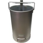 Tekno Trust 20 Litre Süt Ölçer Kovası Aluminyum (Ölçek)