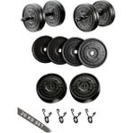 Tekno Trust 20KG Mocca Diamond 20 kg Dambıl Seti Ağırlık ve Vücut Geliştirme Aleti 20 kg (20 kg Plaka Ağırlığı) - 0,5 kg - Beyaz