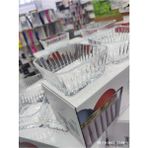 Tekno Trust 215 cc Frezya 530236 6 Adet Kase - Çerezlik - Sosluk - Kahvaltılık Cam Çerezlik 6 Parça Kahverengi