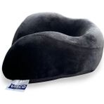Tekno Trust 500 - 649 gr Ortopedik Profesyonel %100 Visco Seyahat Yastığı Ergonomik ( Siyah ) BM62800024 Visco - 10 x 30 cm