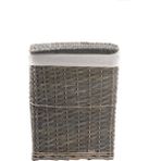 Tekno Trust 55 x 35 Gri Hasır Dikdörtgen Çamaşır Sepeti 46X34X55CM Gri Hasır 71 L