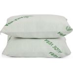 Tekno Trust Beyaz Aloe Vera Yastık 50X70 Visco Yastık Ortopedik (2 Adet) - 10 x 30 cm