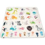 Tekno Trust Beyaz Animals 150X150 cm Oyun Matı Bebek ve Çocuk Halısı Hayvanlar Sayılar - 0,60 x 19 x 29 cm