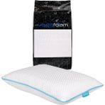 Tekno Trust Beyaz Comfy Boyun Destekli Ortopedik Yastık Tombul Visco Yastık - 55X35X12CM 55 x 35 Pamuk Polyeste - 10 x 30 cm