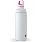 Tekno Trust Beyaz DRINK2GO Matara Beyaz-Pembe 0,6 L