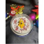 Tekno Trust Dekoratif ve Hediyelik Yılbaşı Konsept Simli Kokulu Soya Mum %100 Vegan(Christmas,yeniyıl) - 1 Adet