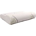 Tekno Trust Fermuarlı Dış Kılıfı 30 Derecede Yıkanabilir Ortopedik Boyun Destek Yastığı 50X32X10 cm Beyaz 33 x - 10 x 30 cm