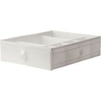 Tekno Trust Gardırop Içi Düzenleyici Bölmeli Kutu Ikea 44X34X11XCM Dolap Içi Düzenleme Kutu Beyaz Renk - Ahşap Rengi