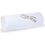 Tekno Trust Hava Geçirgen Visco Ortopedik Rulo Yastık 45X15CM, Beyaz 44 x 14 65% Polyester, 35% Viskoz Beyaz Pa - 10 x 30 cm