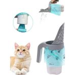 Tekno Trust Kedi Kumu Temizleme Küreği Elekli Poşet Hazneli Kürek Kedi Kumu Kaka Temizleme Aparatı Fırçası
