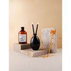 Tekno Trust Kokulu Enigma Siyah Cam Kandil Seti (500 ml Soft Linen Kokulu Kandil Yağı) - 1 Adet