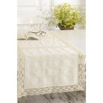 Tekno Trust Ödel Buldan Dantelli Keten Runner DP007M 50X130 - 10 x 10 cm