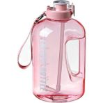 Tekno Trust Pembe Suhvee Sporcu Su Matarası Su Matarası Bpa Free 2.5l Suluk Gym Matara 2,5 L Plastik
