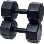 Tekno Trust Plastik Ps Spor 14 kg Dambıl (7 kg x 2 Adet Gönderim Yapılır) 2 x 7 kg Siyah Dambıl Seti