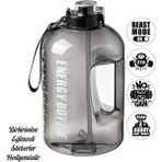 Tekno Trust Plastik Suhvee Sporcu Su Matarası Su Matarası Bpa Free 2.5l Suluk Gym Matara Siyah 2,5 L