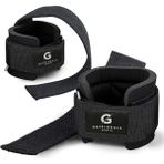 Tekno Trust Siyah Big Grip Pro Lifting Straps Ağırlık Kaldırma Kayışı Fitness Ağırlık Destek Bilekliği Strap Bi - 1