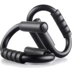 Tekno Trust Siyah Push Up Stands Profesyonel Şınav Karın Kası Egzersiz Spor Aleti - Beyaz