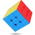 Tekno Trust Speed Cupe Rubik Küp Zeka Küpü 3x3 Canlı Renkler Hız Küpü,fidget Oyuncak Seyahat Zeka Oyunu
