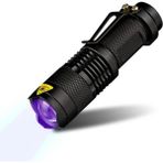 Tekno Trust Uv Mor Işık El Feneri - 600 Lümens - Zoom - Siyah