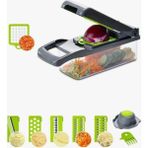 Tekno Trust Veggie Slicer Sebze Doğrayıcı Sebze Dilimleyici 16 Parça - Altın
