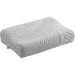 Tekno Trust Visko Alto Ortopedik Visco Boyun Destekli Ergonomik Yastık Beyaz Pamuklu 60 x 40 - 10 x 30 cm