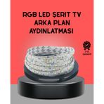 tekno Uzaktan Kumandalı LED TV Arka Işık Şeridi 2026