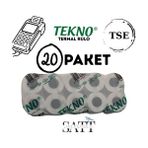 Tekno Yazarkasa Pos Rulosu 56 x 14 mm 20 Paket 200'lü Rulo