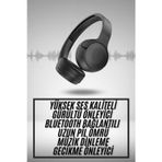 tekno Yeni Nesil Kulak Üstü Bluetooth Kulaklık Type-C Girişli Yüksek Ses Kaliteli 2026