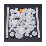 Teknoartshop Plastik Dişli Çark Seti (dc Motor - Dıy - Hobi Seti) 75 Parça