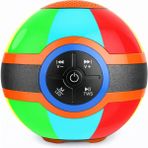TeknoBeyza LED Işıklı Kablosuz Bluetooth Hopörlör Ses Bombası - Siyah