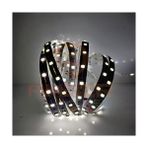 Teknocan 5 Metre Şerit LED Günışığı Renk + 12V 5 Amper 60 Watt LED Trafo -3 Dirençli Double Pcb - Yeni Nesil Oturma Odası, Yatak Odası ve Mutfak Için Gizli Aydınlatma - 1 m - 00 Beyaz