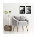 Teknocan 8X12 Siyah Resim Çerçevesi - Kırılmaz Camlı Kompozit Ahşap - Duvar ve Masa Üstü Için Yatay ve Dikey Biçimler (2'li Paket) - -- - Option-1