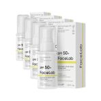 Teknocan Facelab Sakinleştirici ve Işıltı Veren C Vitamini ve Centella Içerikli Spf 50 ve Güneş Kremi 50 ml (4 Paketi) - Option-1