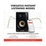 Teknocan Forty Sixty - 6,5” Stüdyo Monitör Hoparlörü, Üretim ve Miksleme Için Hassas Dsp Crossover, Eq, Kontrol Uygulaması ve Bluetooth, 100 W - 01-Siyah
