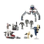 Teknocan Klon Trooper ve Savaş Droidi Savaş Paketi Seti 75372 – 7 Yaş ve Üzeri Kız ve Erkek Çocuklar Için 4 Minifigür ve 5 Droid Içeren Oyuncak Yapım Seti, Doğum Günü Hediyesi Fikri (215 Parça) - 0 - Siyah