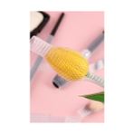 Teknocan Makyaj Fırçası Koruyucu Far Allık Kontür Eyeliner Fırça Malzemeleri Ürünleri Koruyucu File Kapak Örgü Kılıf Set 20LI - Kestane Akaju - Option-1