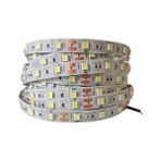 Teknocan Marketing 12V Yüksek Lümen Şerit Led: Metrede 60,120,240 LED - Beyaz,günışığı, Renk Seçenekleri - 5,10,15,20,25 Metre Seçenekleri - Iç Mekan Aydınlatma (5 Metre - 240 Led/metre, Günışığı) - 1 m - 00 Beyaz