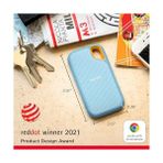 Teknocan Marketing 2tb Extreme Taşınabilir SSD - 1050MB/S'YE Kadar, Usb-C, USB 3.2 Gen 2, IP65 Su ve Toz Direnci, Güncellenmiş Firmware, Sky Blue - Harici Katı Hal Sürücüsü - SDSSDE61-2T00-G25B - Option-1