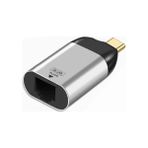 Teknocan Marketing 3.1 Type - C To Ethernet Adaptör Çevirici 1/1000 1 Gigabit Tip C Ethernet Ağ Lan Adaptörü ve Type C Çıkışlı Notebook Dizüstü Bilgisiyar Uyumlu S-1725