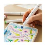 Teknocan Marketing 48’li Çift Uçlu Alkol Bazlı Marker Kalem Seti – Brush + Chisel - -- - Option-1