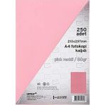 Teknocan Marketing A4 Renkli Fotokopi Kağıdı, Pink, 250 Yaprak - Option-1 - Acı Kahverengi - Bej