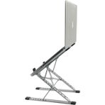 Teknocan Marketing Kaliteli Tok Alüminyum Dizüstü Bilgisayar Notebook Standı Yüksekliği Ayarlanabilir 30CM Maksimum Yükseklik Stand Taşınabilir Yükseltici MacBook Uyumlu Tüm Dizüstü Bilgisayar 10-16 Inç N8