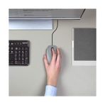 Teknocan Marketing M110 USB Kablolu Sessiz Mouse, Dizüstü Bilgisayar, Notebook, Pc ve Mac Için Quiet Click Teknolojili, Usb-A Bağlantılı, Sağ ve Sol Elle Kullanıma Uygun, Gri - Option-1 - 001-Renkli
