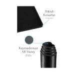 Teknocan Marketing Oyuncu Gamer Mouse Pad,fare Altlığı,kenar Dikişli Masa Pedi,kaymaz Taban,ofis Tipi 90X40 cm x Large - Option-1 - 001-Renkli